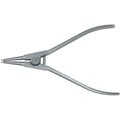 Stahlwille Tools Circlip plier, outside, SizeA 2 L.180mm tool tip-d.1, 8mm head mattchrome plated handles 65454002